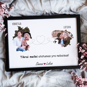 Tikrai meilei atstumas yra nebaisus