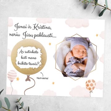 Ar sutinkate būti krikšto tėvais?